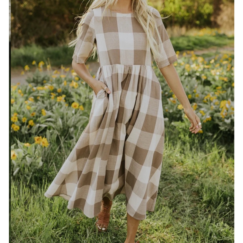 Maddie Buffalo Plaid Dress